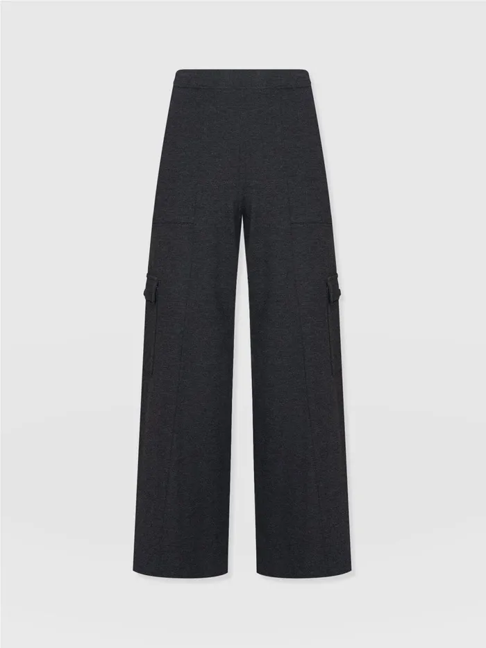 Cargo Chelsea Wide Leg Pant 8211 Charcoal Charcoal Women Saint And Sofia Pants