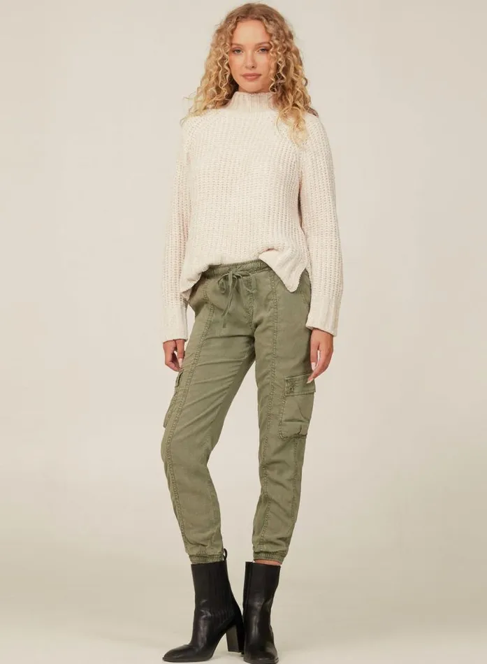 Cargo Track Pants 8211 Soft Army Women Bella Dahl Pants
