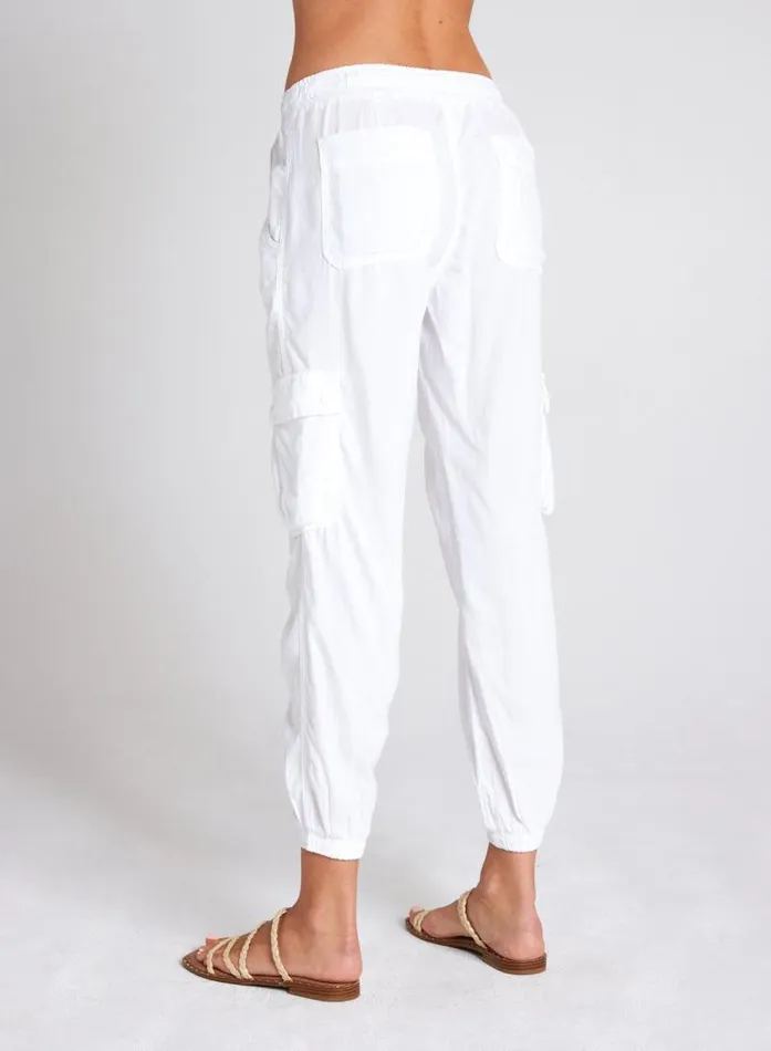 Cargo Track Pants 8211 White Women Bella Dahl Joggers Cargo Track Pants 8211 White Women Bella Dahl Joggers