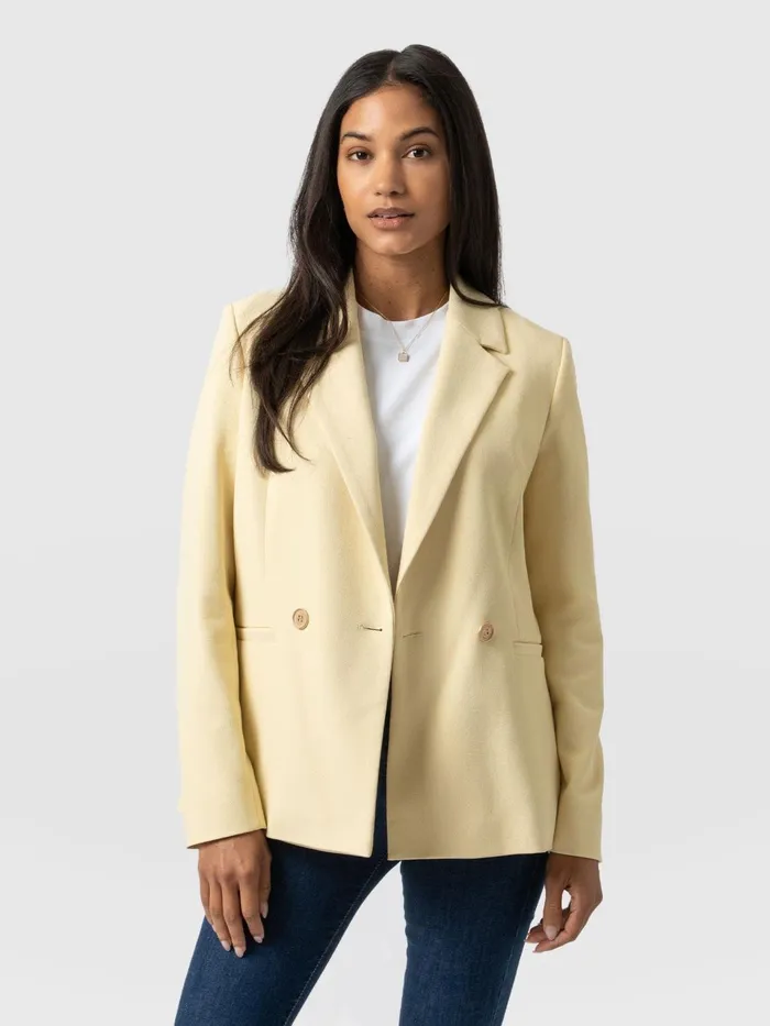 Carmen Blazer 8211 Yellow Yellow Women Saint And Sofia Blazers
