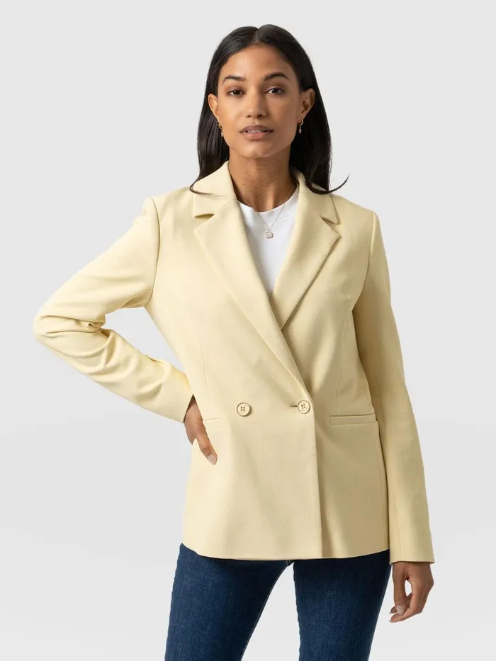 Carmen Blazer 8211 Yellow Yellow Women Saint And Sofia Blazers