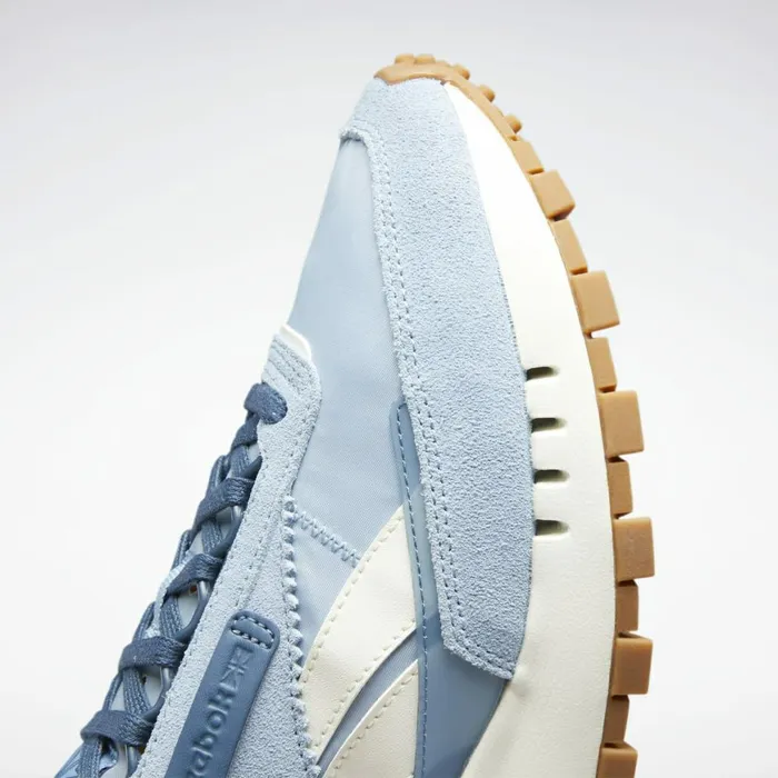 Casual Shoes MensWomens Reebok Classic Leather Legacy Shoes Brave Blue Chalk Reebok Lee 3