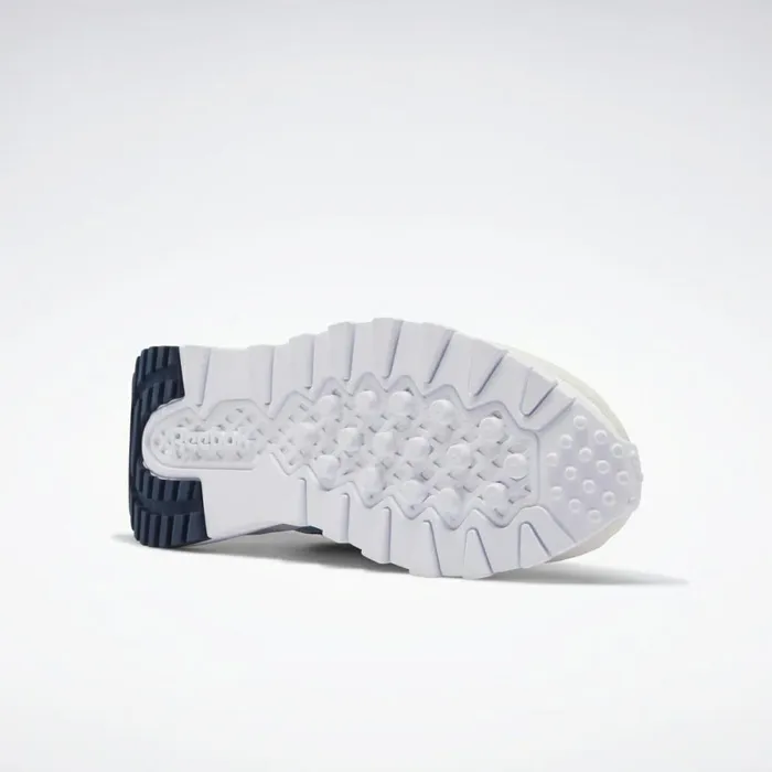 Casual Shoes MensWomens Reebok Classic Leather Legacy Shoes Ftwr White Chalk Vector Navy