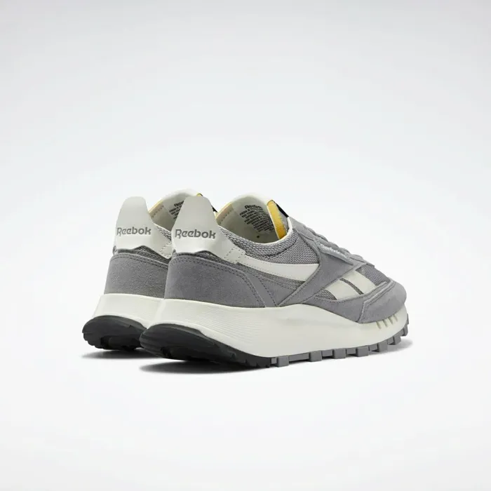 Casual Shoes MensWomens Reebok Classic Leather Legacy Shoes Mgh Solid Grey Pure Grey 5 Chalk
