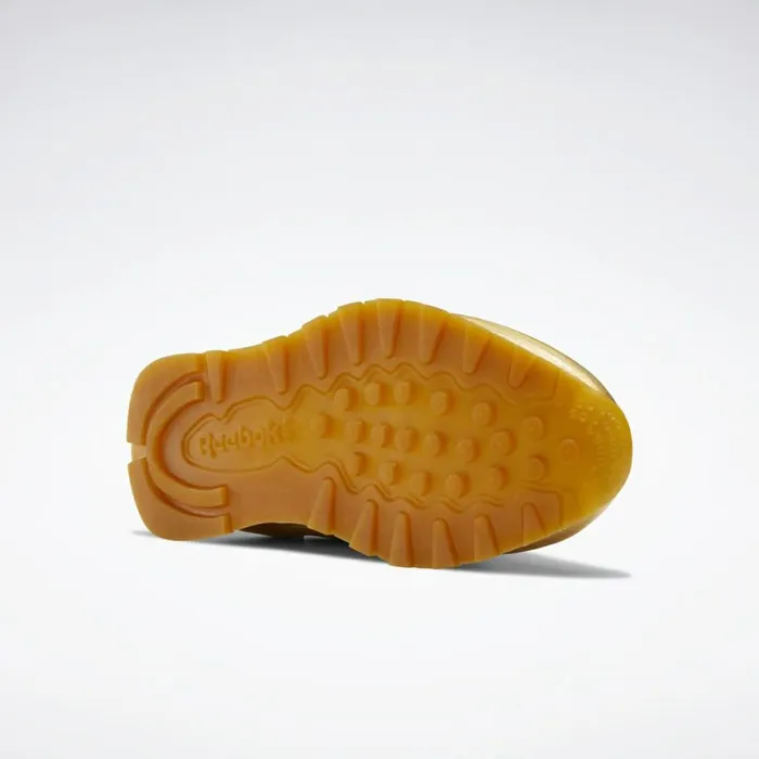 Casual Shoes MensWomens Reebok Classic Leather Shoes Gold Met Gold Met Gold Met