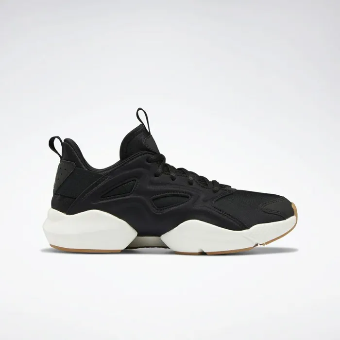 Casual Shoes Womens Reebok Sole Fury Adapt Shoes Black Chalk White