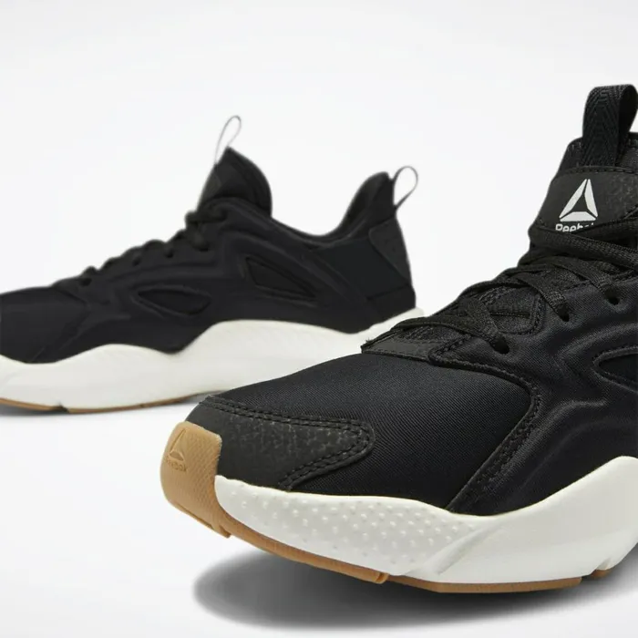 Casual Shoes Womens Reebok Sole Fury Adapt Shoes Black Chalk White