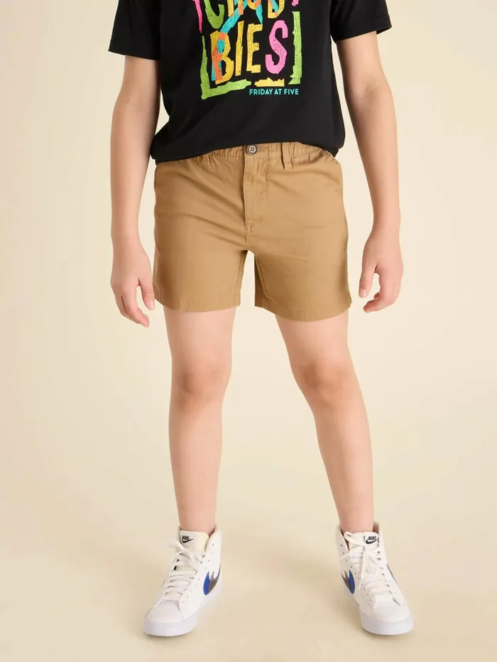 Chubbies Casual Shorts Kids The Staples Dark Khaki