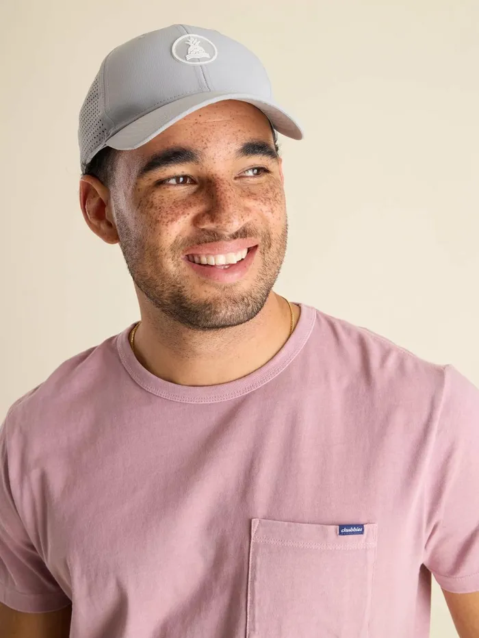 Chubbies Hats Categories The Glacier Patch Light Grey