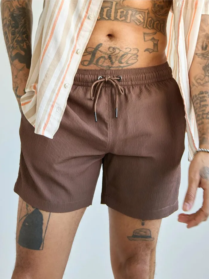 Chubbies Swim Men The Hot Chocolates Brownlight Brown Liner