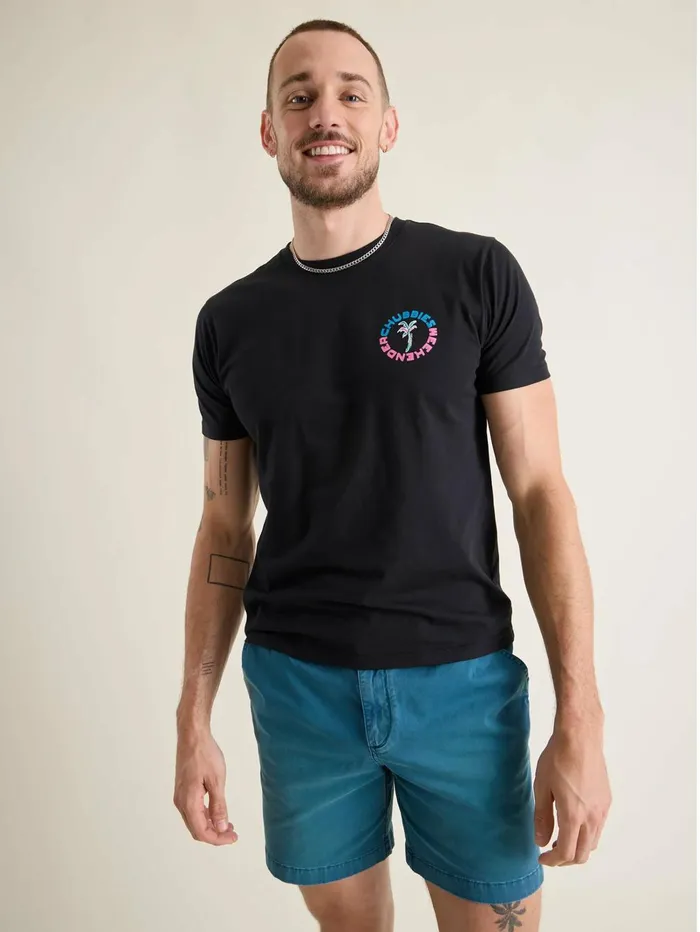Chubbies Tees and Tanks Men The Havana Night 8211 Black Black