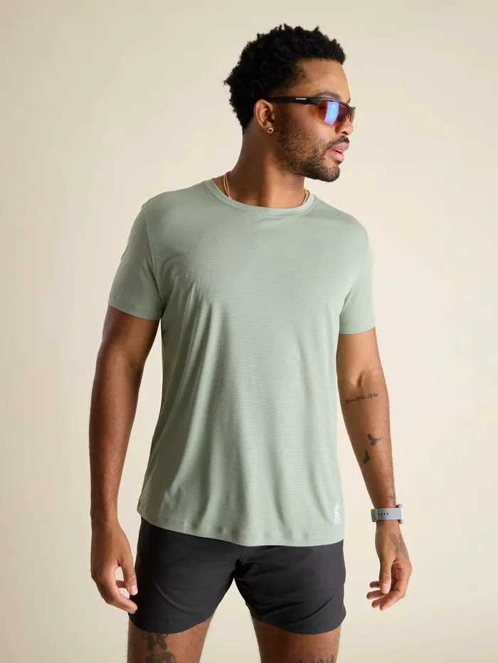 Chubbies Tees and Tanks Men The In Field Light Green