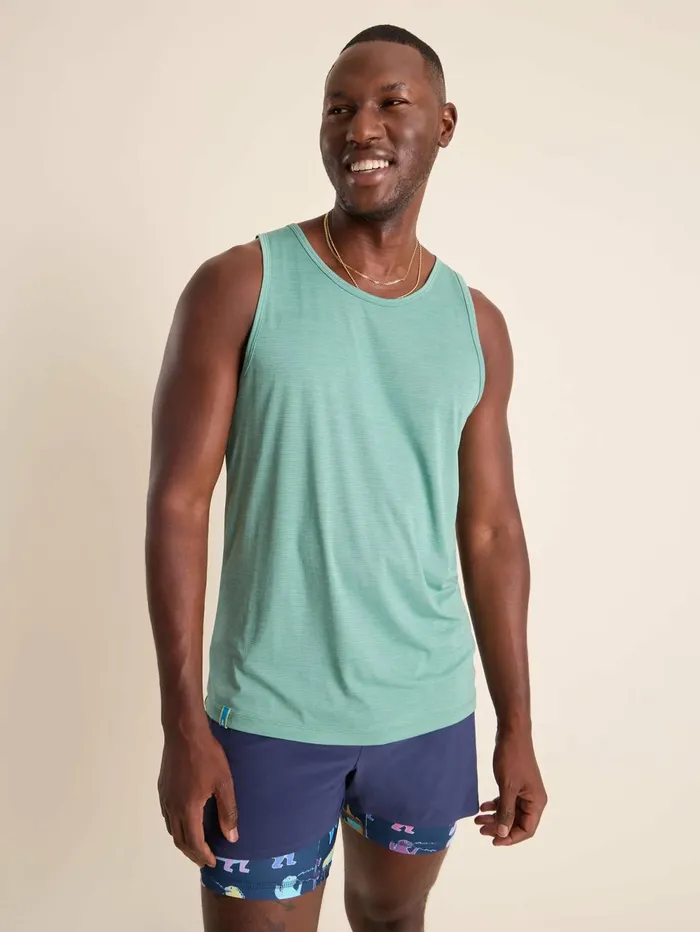Chubbies Tees and Tanks Men The Lean Green Mid Green