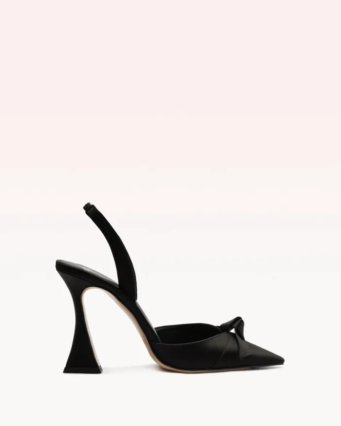 Clarita Bell Slingback 100 Black Black Women Alexandre Birman Pumps