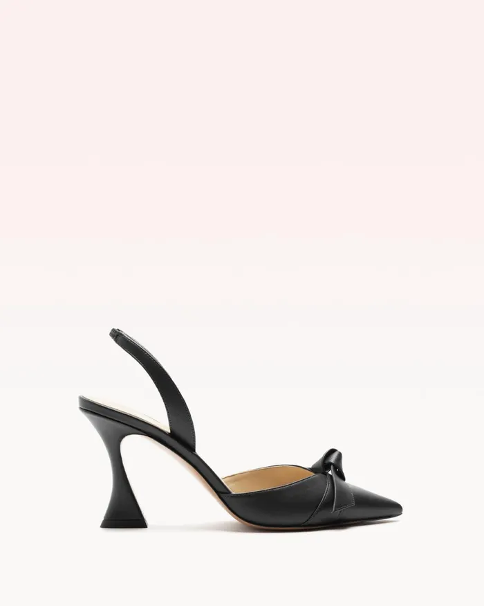 Clarita Bell Slingback 85 Black Women Alexandre Birman Pumps