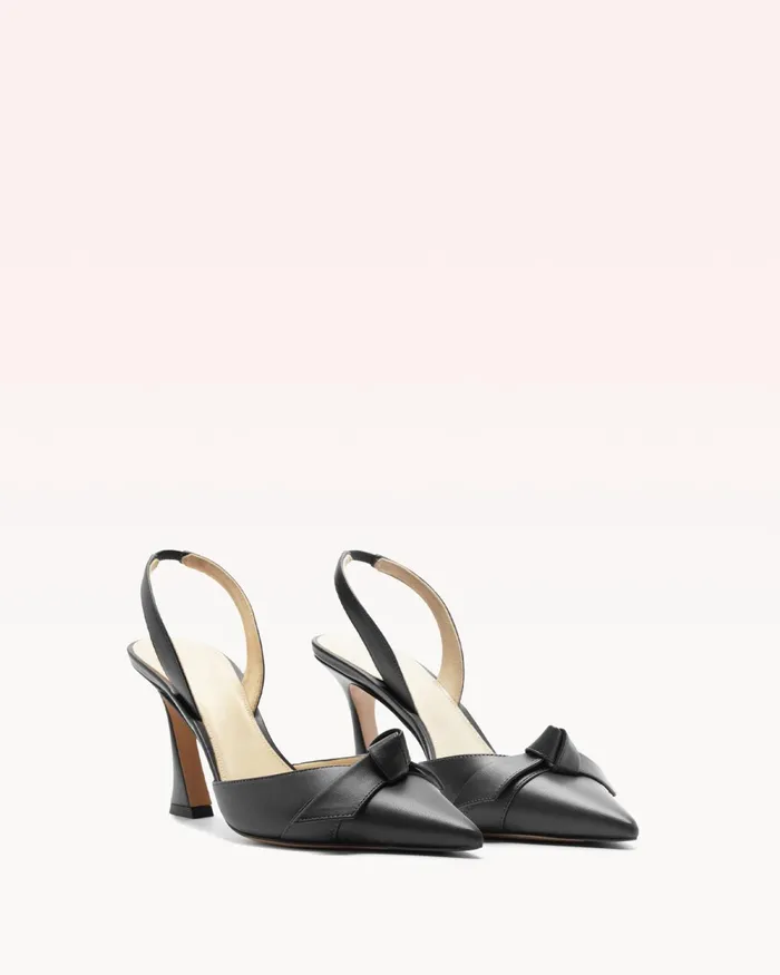 Clarita Bell Slingback 85 Black Women Alexandre Birman Pumps