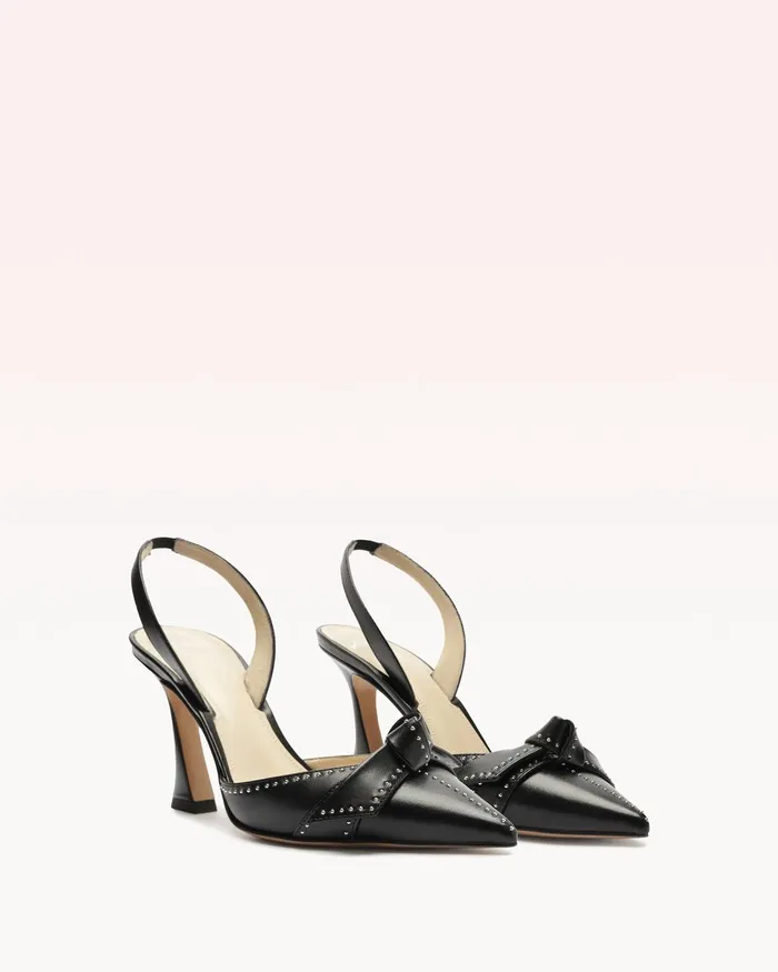 Clarita Bell Slingback 85 Studs Black Alexandre Birman Clarita Slingback Black Women Alexandre Birman Pumps