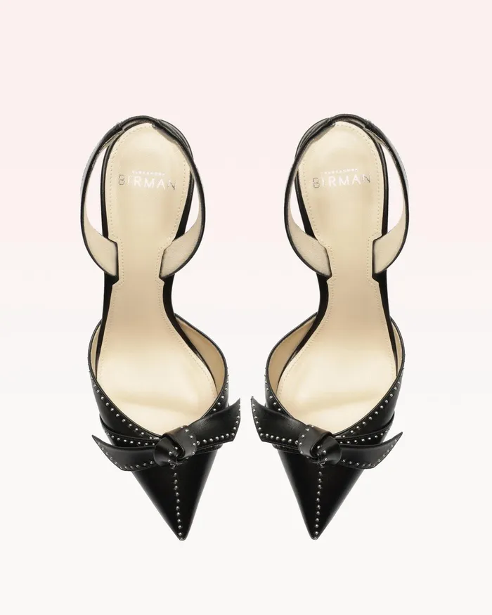 Clarita Bell Slingback 85 Studs Black Alexandre Birman Clarita Slingback Black Women Alexandre Birman Pumps