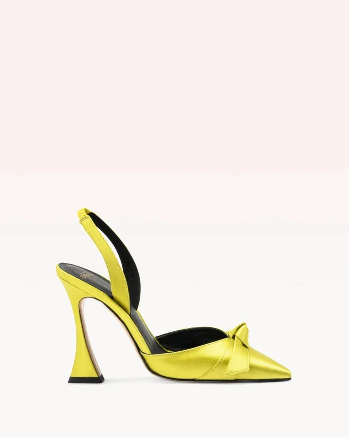 Clarita Bell Slingback Lime Lime Women Alexandre Birman Pumps