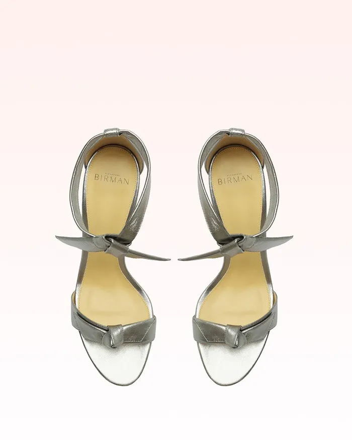 Clarita Block 90 Metallic Graphite Graphite Women Alexandre Birman Sandals