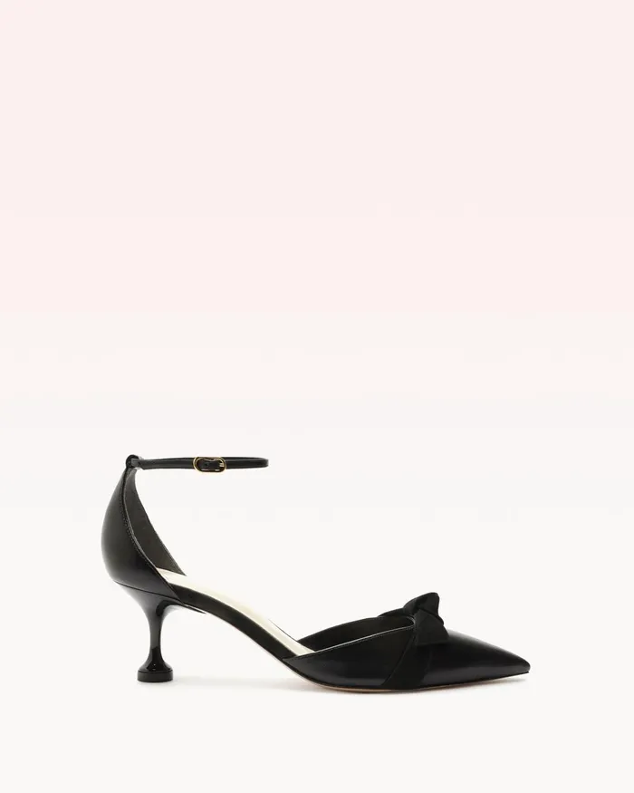 Clarita Flare Pump 60 Black Black Women Alexandre Birman Pumps