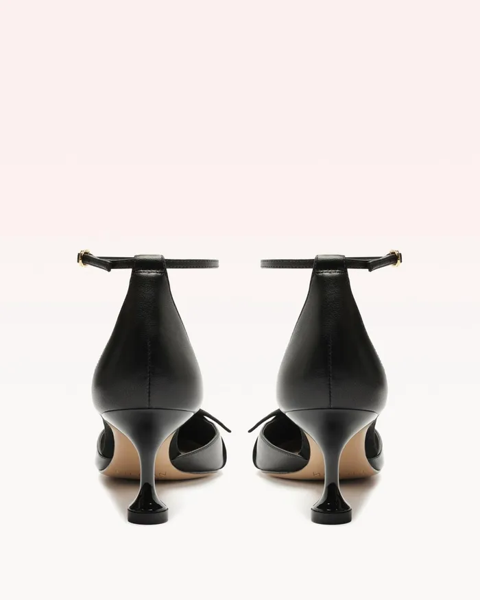 Clarita Flare Pump 60 Black Black Women Alexandre Birman Pumps