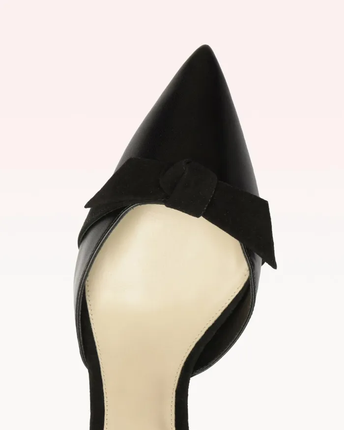 Clarita Flare Pump 60 Black Black Women Alexandre Birman Pumps