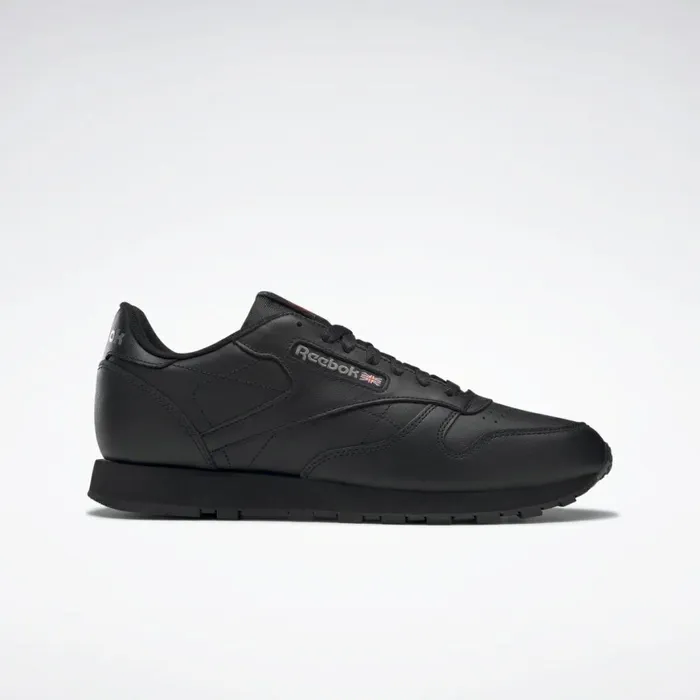 Classic Leather Mens Reebok Classic Leather Shoes Black