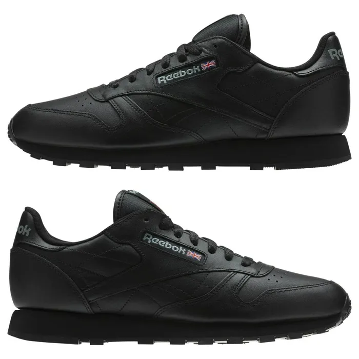 Classic Leather Mens Reebok Classic Leather Shoes Black