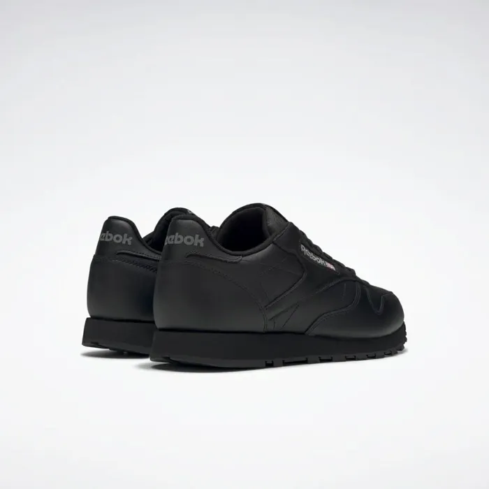 Classic Leather Mens Reebok Classic Leather Shoes Black