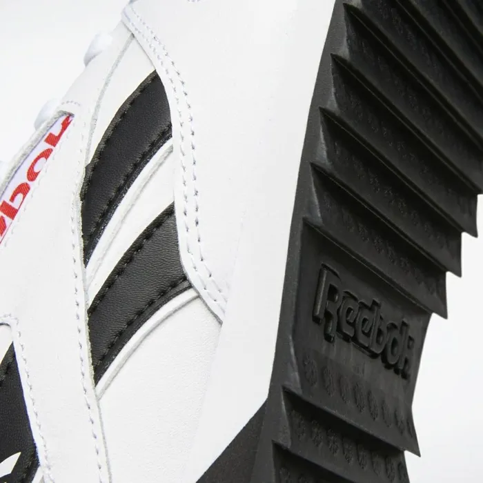 Classic Leather Womens Reebok Classic Leather Ripple ATI 90s Shoes White Black Primal Red