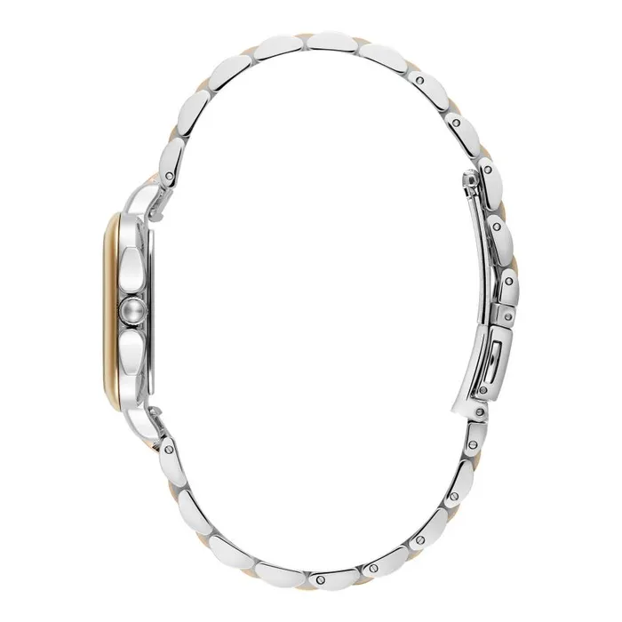Classic Watches Women Olivia Burton 28mm Grosvenor Black and Two Tone Bracelet Watch