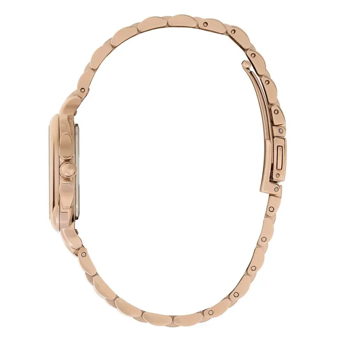 Classic Watches Women Olivia Burton 28mm Grosvenor Blush and Carnation Gold Bracelet Watch