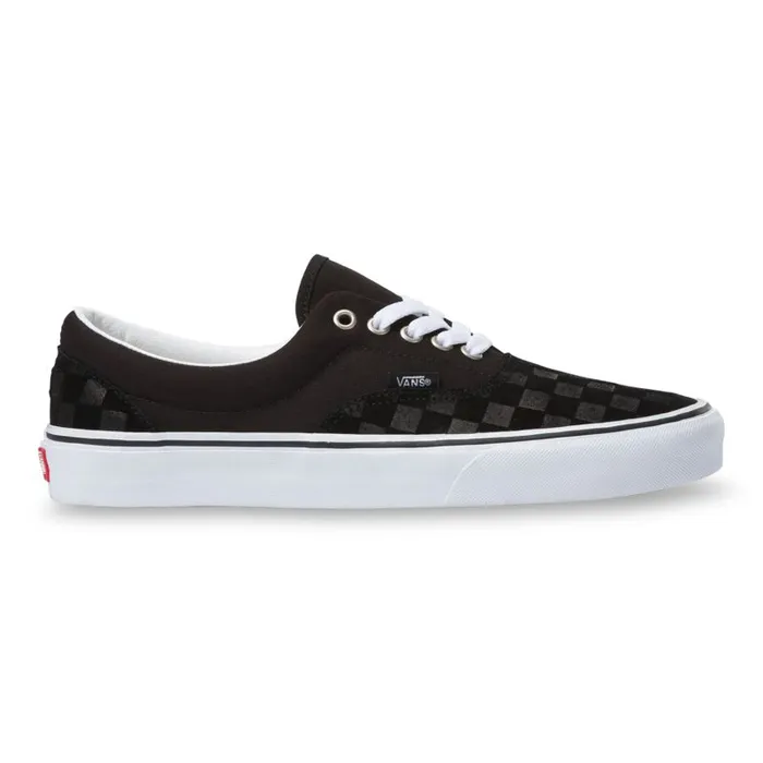 Classics Shoes Men Vans Deboss Checkerboard Era Blacktrue White Classics Shoes Men Vans Deboss Checkerboard Era Blacktrue White