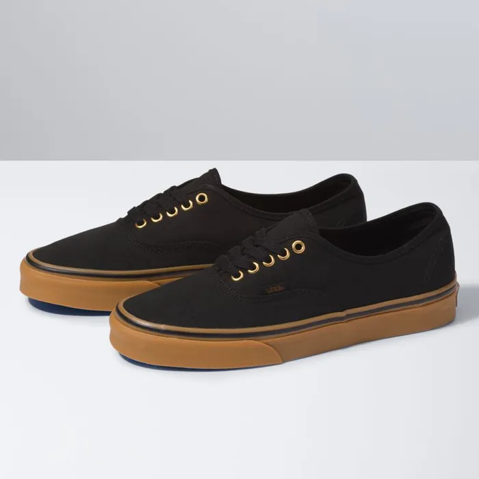 Classics Shoes Men Vans Gum Authentic Blackrubber