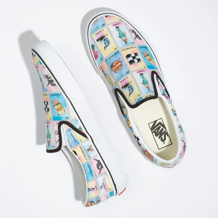 Classics Shoes Men Vans LosSlipOn Multitrue White Classics Shoes Men Vans LosSlipOn Multitrue White