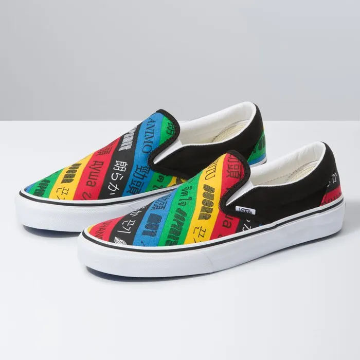 Classics Shoes Men Vans Spirit SlipOn Multitrue White
