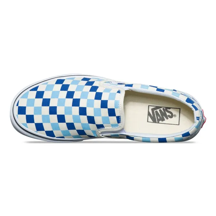 Classics Shoes MenWomen Vans Checkerboard SlipOn Blue Topazblue Classics Shoes MenWomen Vans Checkerboard SlipOn Blue Topazblue