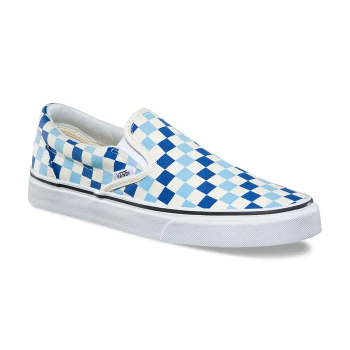 Classics Shoes MenWomen Vans Checkerboard SlipOn Blue Topazblue Classics Shoes MenWomen Vans Checkerboard SlipOn Blue Topazblue