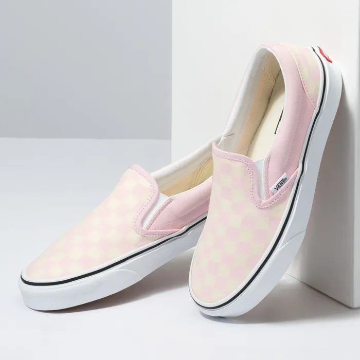 Classics Shoes MenWomen Vans Checkerboard SlipOn Blushing Brideclassic White Classics Shoes MenWomen Vans Checkerboard SlipOn Blushing Brideclassic White