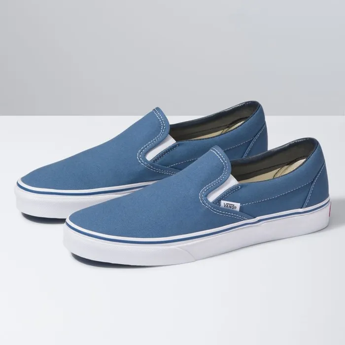 Classics Shoes MenWomen Vans SlipOn Navy