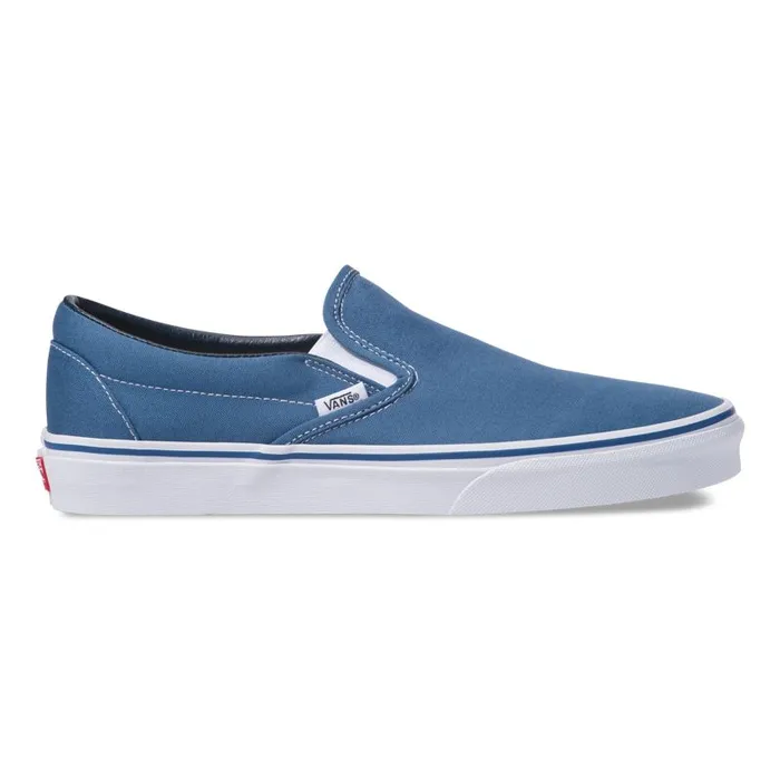 Classics Shoes MenWomen Vans SlipOn Navy Classics Shoes MenWomen Vans SlipOn Navy