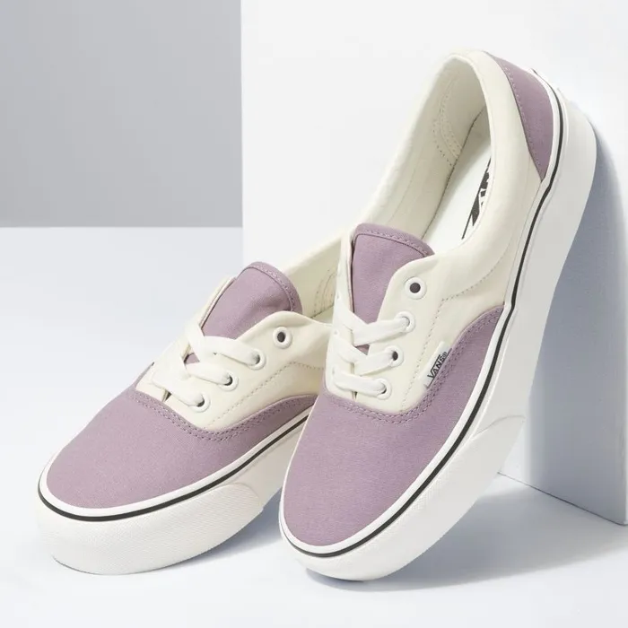 Classics Shoes Women Vans 2Tone Era Platform Nirvanaantique White Classics Shoes Women Vans 2Tone Era Platform Nirvanaantique White