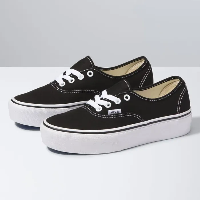 Classics Shoes Women Vans Authentic Platform 20 Black