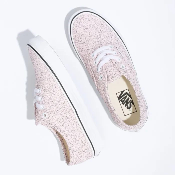 Classics Shoes Women Vans Boucle Authentic Pink Speckletrue White Classics Shoes Women Vans Boucle Authentic Pink Speckletrue White