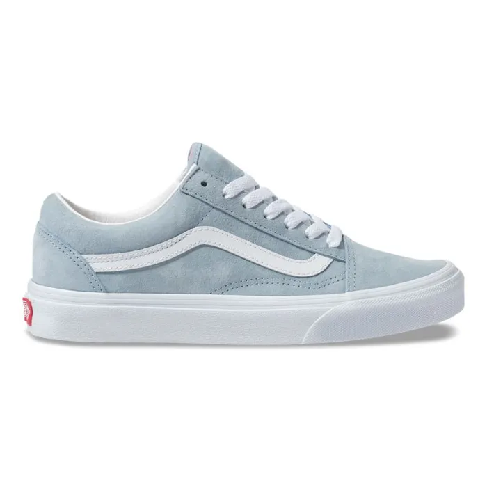 Classics Shoes Women Vans Pig Suede Old Skool Blue Fogtrue White Classics Shoes Women Vans Pig Suede Old Skool Blue Fogtrue White