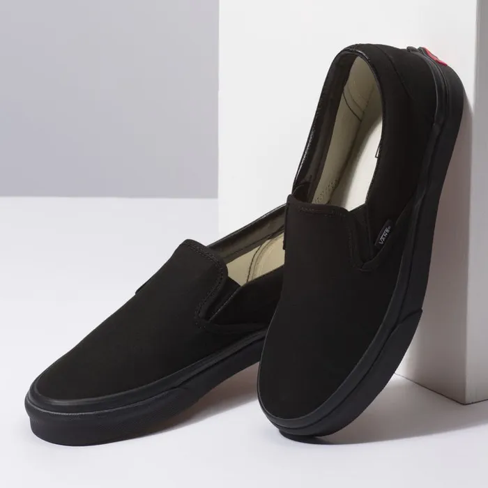 Classics Shoes Women Vans SlipOn Blackblack Classics Shoes Women Vans SlipOn Blackblack