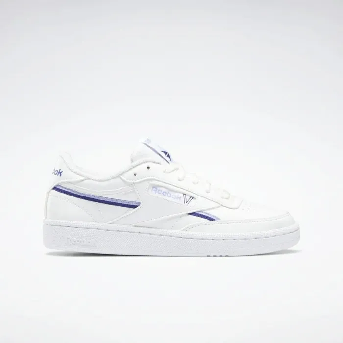 Classics Shoes Womens Reebok Club C 85 Vegan Shoes Ftwr White Lilac Glow Bold Purple Classics Shoes Womens Reebok Club C 85 Vegan Shoes Ftwr White Lilac Glow Bold Purple