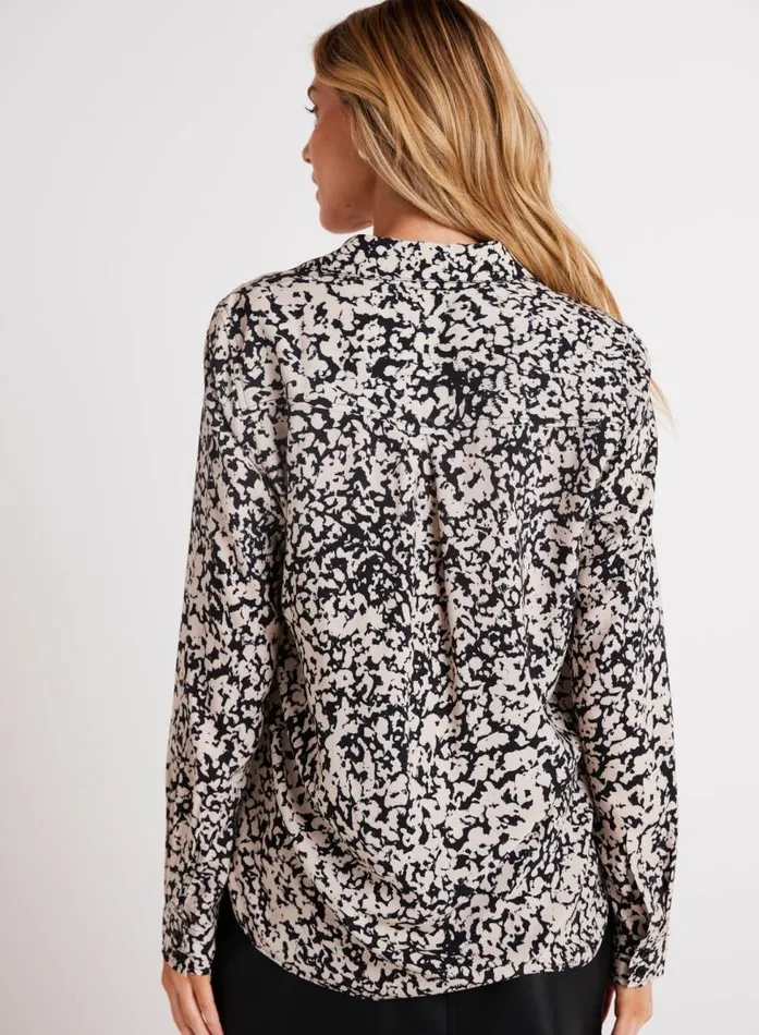 Clean Shirt 8211 Abstract Bloom Print Women Bella Dahl Button Down Clean Shirt 8211 Abstract Bloom Print Women Bella Dahl Button Down