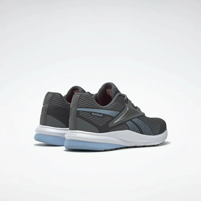 Comfortable Shoes Womens Reebok Endless Road 2 Running Shoes Cold Grey 6 Fluid Blue Silver Met